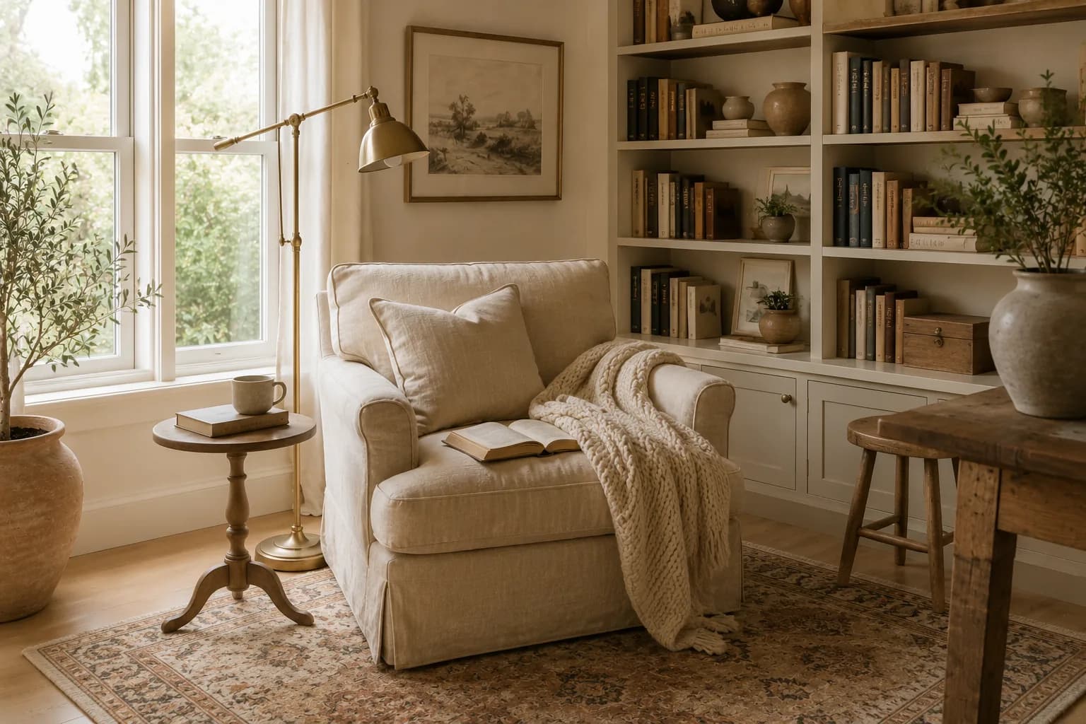 Afternoon Reading Corner