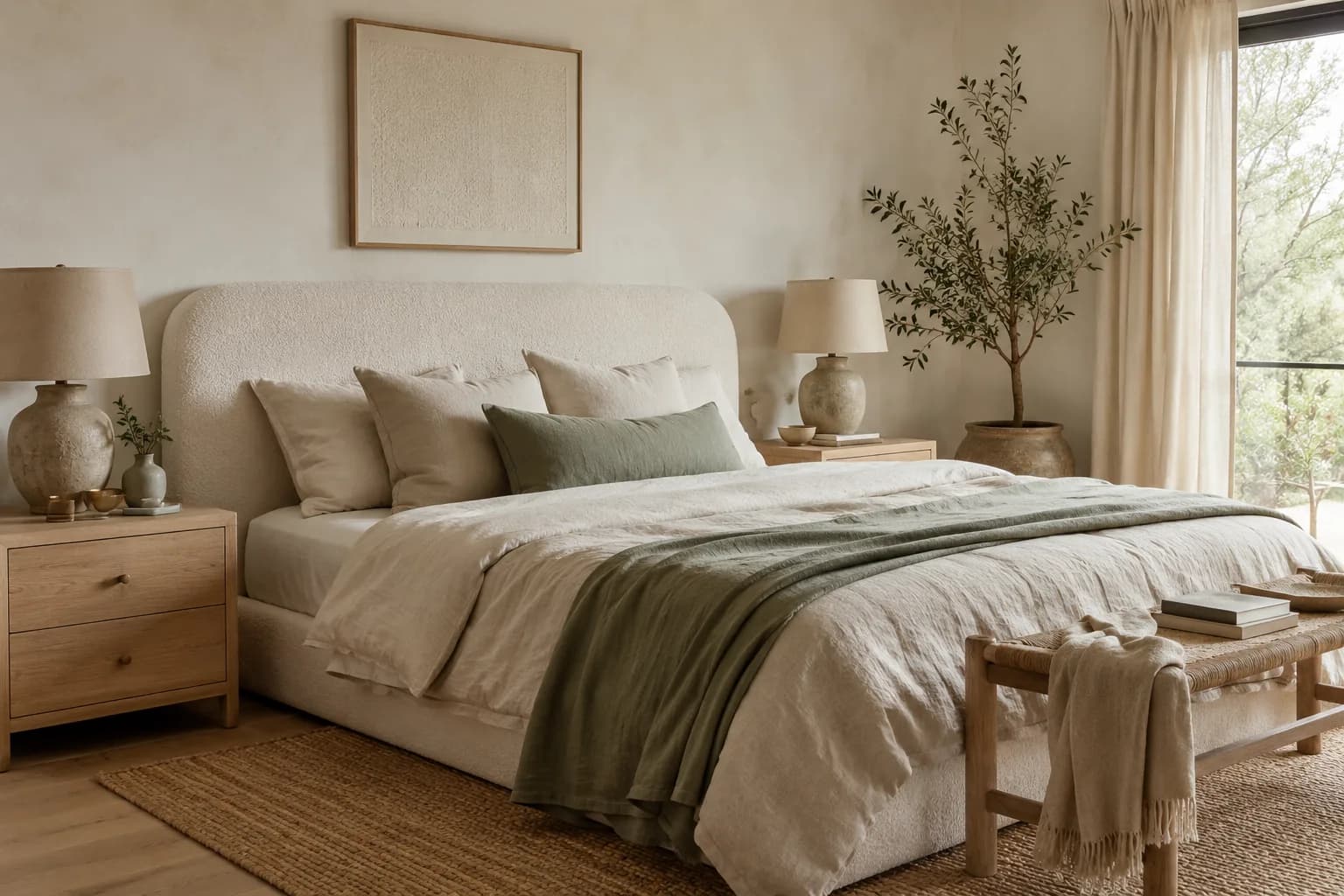 Linen and Oak